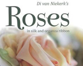 Roses in silk & Organza Ribbon